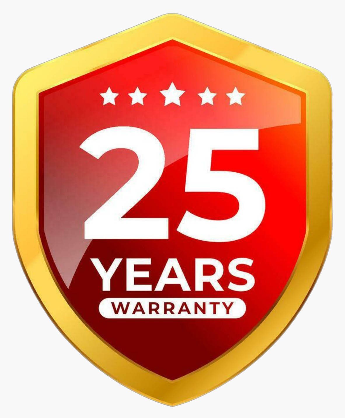 25 year warranty